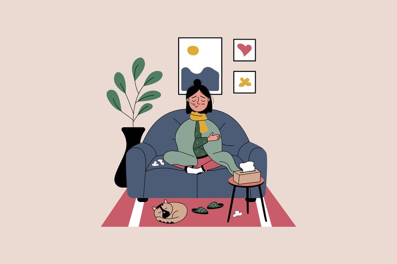 Visual representation of healthy social boundaries for introverts, showing personal space and communication strategies